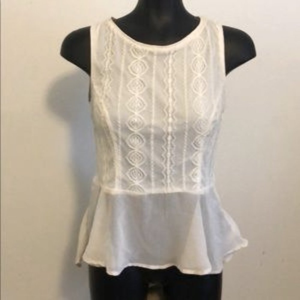 Lacey tank with high/low back (3 for $25)